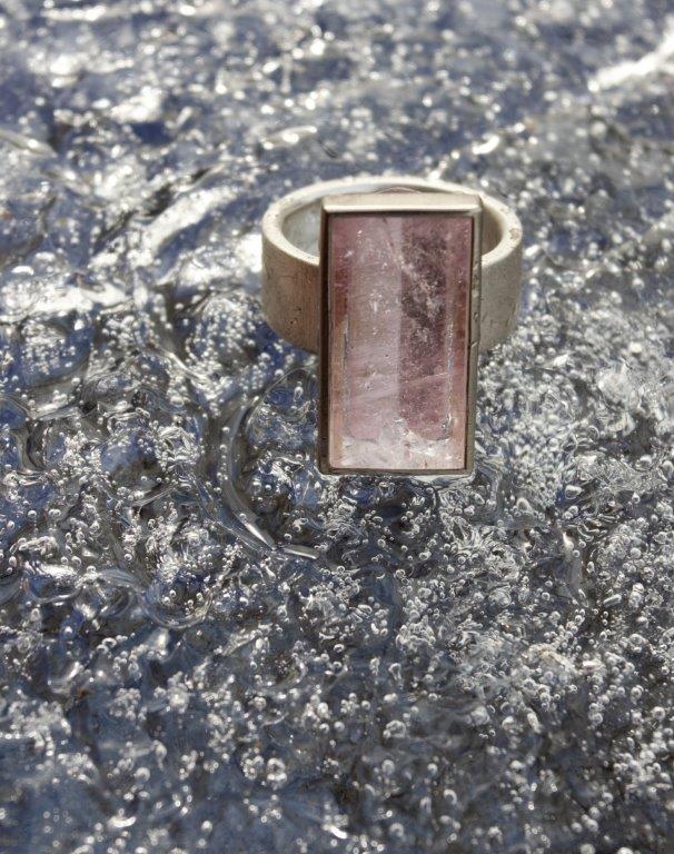 Ring Gold SilberTurmalin